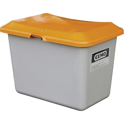 CEMO Plus3 nádoba na zimní posyp zeleno/oranžová 200 l
