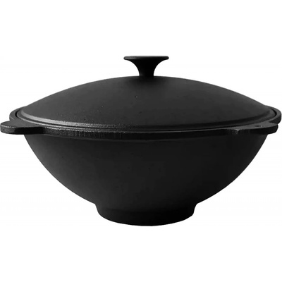 Perfect Home Kazan Litinová wok pánev s poklicí 51cm 28341