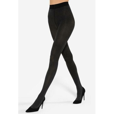 Gatta BLACK DIAMOND PUNČOCHÁČE černá/stříbro