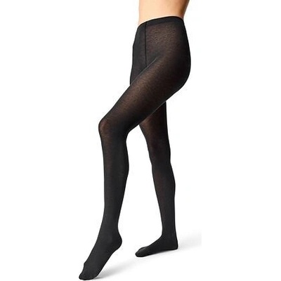 Novodonia Dámské punčocháče s kašmírem černá – Zbozi.Blesk.cz