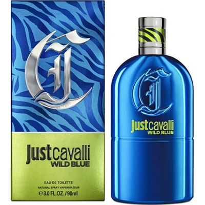 Roberto Cavalli Just Cavalli Wild Blue toaletní voda pánská 90 ml