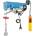RAPTER Телфер електрически 450W 12m/100 kg; 6m/200kg RAPTER RR44550 (RR44550)