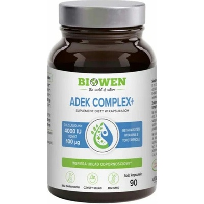 Biowen Vitamíny ADEK Complex+ 90 kapsúl