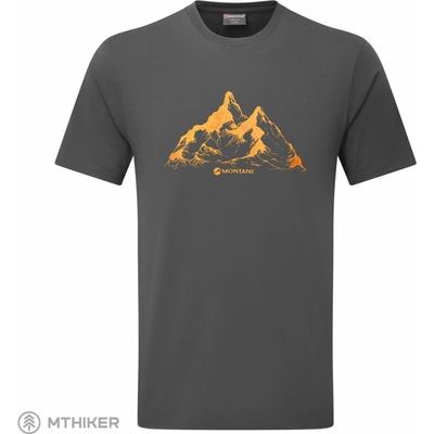 Montane Dual Mountain T-shirt tričko midnight grey