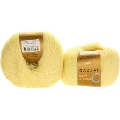 Gazzal Baby Alpaca 46031 vanilková