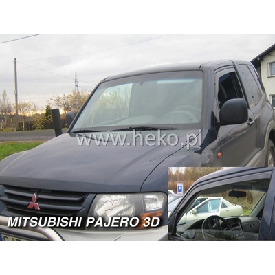 Deflektory - Mitsubishi Pajero 2001-2018