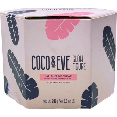 Coco & Eve Glow Figure Bali Buffing Sugar zjemňujúci cukrový peeling 240 g