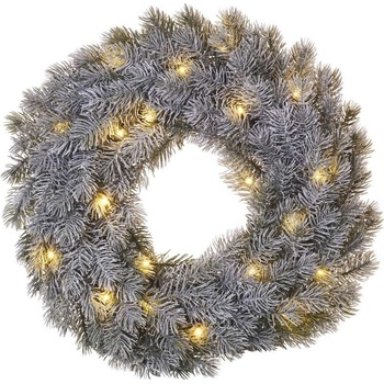 EMOS LED adventný veniec vnútorná teplá biela časovač DCTW15 40 cm