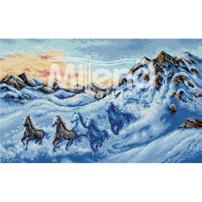 Milena Style Лавина - гоблен със схема конци dmc 1: 1