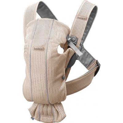 Babybjörn mini Pearly 3D Mesh růžová