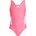 Adidas Детски бански костюм adidas Kid's 3 Stripes Bold Swimsuit - Lucid Pink / White - размер 128 (EU) (750-1881-0414)