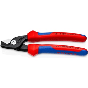 KNIPEX Кабелни ножици 160 мм с многокомпонентни дръжки knipex 16195 (95 12 160)