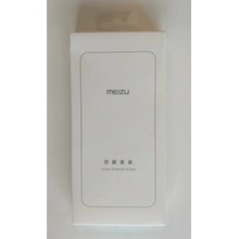 Pouzdro MEIZU TPU zadní + HD ochranná folie pro Meizu M6T, oranžová