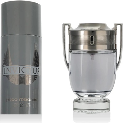 Paco Rabanne Invictus EDT 100 ml + deospray 150 ml dárková sada
