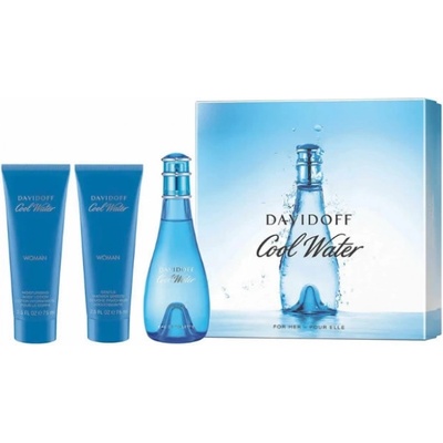 Davidoff Cool Water Комплект с Парфюм EDT за жени 100ml