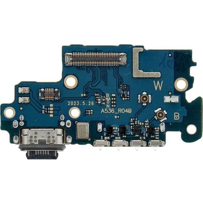Nabíjecí konektor s mikrofonem pro SAMSUNG A53 5G A536F/B/E OEM (Fast Charger)