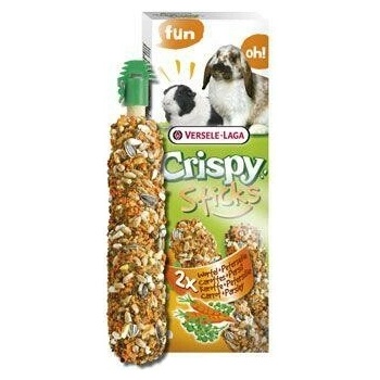 Versele Laga Crispy Sticks Rabbits Guinea Pig Carrot&Parsl. 2 x 55 g