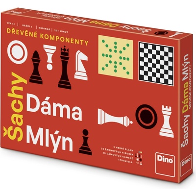 Šachy Dáma Mlýn