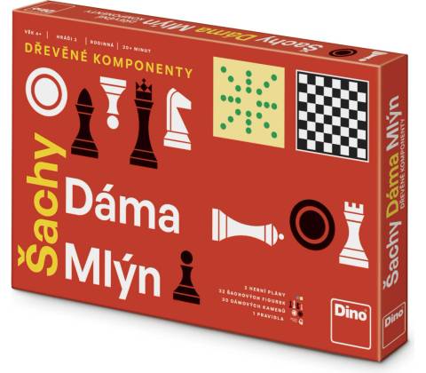 Šachy Dáma Mlýn