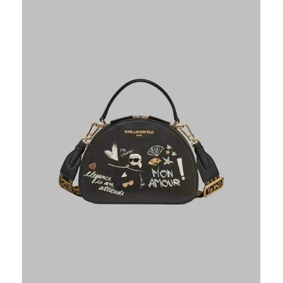 Karl Lagerfeld dámská kabelka crossbody BELLAMY černá – Hledejceny.cz