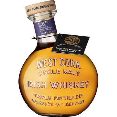 West Cork Maritime Sherry Cask 46% 0,7 l (holá láhev)