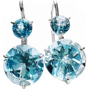 Stuchlík zlaté s topazy 027267