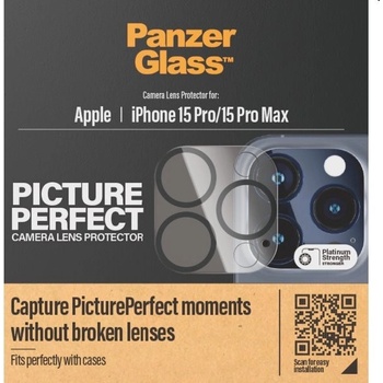 PanzerGlass ochranný objektívu fotoaparátu Apple iPhone 15 Pro15 Pro Max 1137