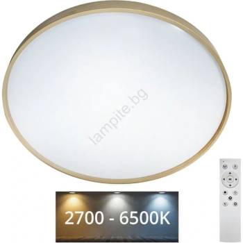 Baterie Centrum Led Димируем плафон drina led/36w/230v 2700-6500k + дистанционно управление (bc0630)