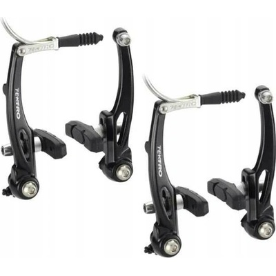 V-brake sada přední + zadní černá 110mm Tektro 855AL blk set – Zboží Dáma