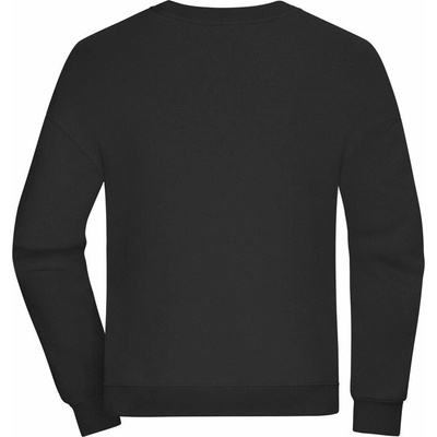 James & Nicholson Oversize mikina čierna
