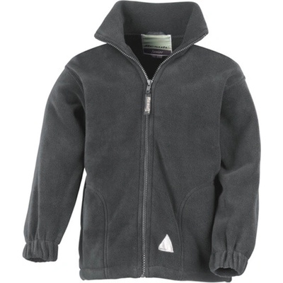 Result Juniorská fleecová mikina R036J Oxford Grey