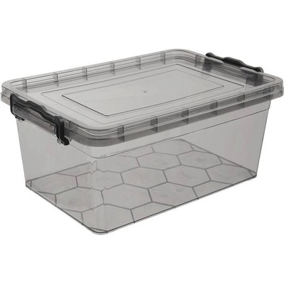 Кухненски контейнер за съхранение с капак с щипка 14л (С‚-06512)