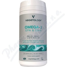 Vegetology Omega-3 Liquid EPA a DHA, s vitaminem D, 150 ml