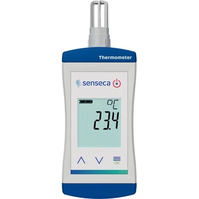 Senseca ECO 123-AIR teplomer s certifikátom o kalibrácii (10, 20, 30 °C) - Greisinger | Akreditovaný certifikát ISO/IEC 17025
