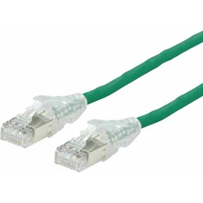 Secomp 21.05.0573 RJ45 CAT 6A S/FTP 7,5m zelený