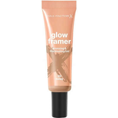 Max Factor Glow Framer bronzujúci tint na kontúrovanie a zvýraznenie tváre 20 honey 30 ml