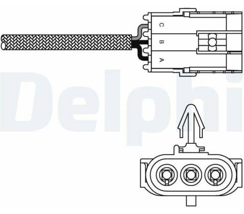 Lambda sonda DELPHI ES10995-12B1 (ES1099512B1)