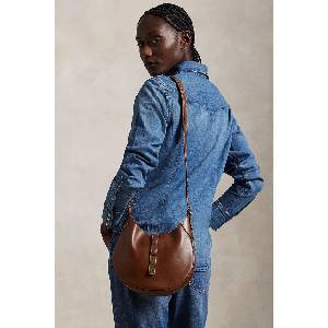 Ralph Lauren чанта тип хобо дамска от кожа (428944017) - answear - 1 251,54 лв