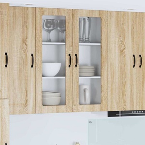 vidaXL Панел за миялна машина KALMAR Сонома дъб 80 x 31 x 100 см (884806)
