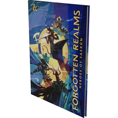 Wizards of the Coast Допълнение за ролева игра Dungeons & Dragons RPG Forgotten Realms: Heroes of Faerun - Player Expansion (Alternate Cover) (WOTCD47130000)