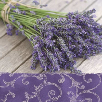 PAW ubrousky L Lavender in the Country 33x33cm
