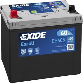 Image 1 of Exide Excell EB605 60Ah 390A left+ (EB605)