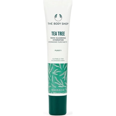 The Body Shop Tea Tree In-Control Hydrator krém pro problematickou a mastnou pleť 40 ml