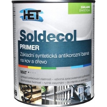 HET Soldecol Primer Šedý 0,75L