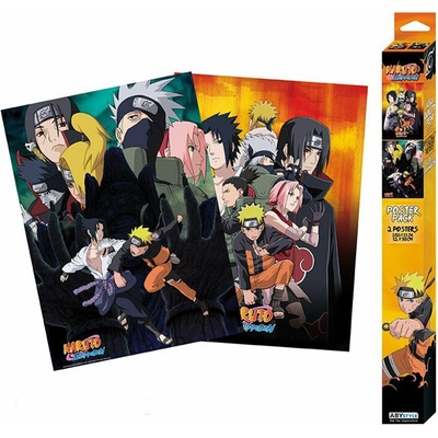ABYstyle Sada plagátov Naruto Shippuden - Ninjas
