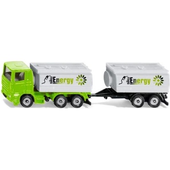 SIKU Super - камион с цистерна и ремарке