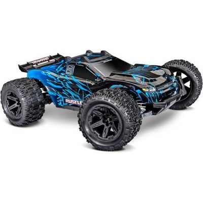 Traxxas Rustler 4x4 VX3 RTR modrý 1:10