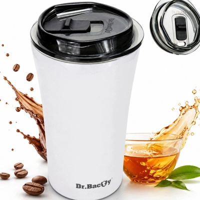 Dr.Bacty termohrnček keramický 360 ml biely