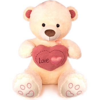 Image 1 of Amek Toys ПЛЮШЕНО МЕЧЕ СЪС СЪРЦЕ 30 СМ ЕКРЮ/БЕЖОВО