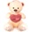 Amek Toys ПЛЮШЕНО МЕЧЕ СЪС СЪРЦЕ 30 СМ ЕКРЮ/БЕЖОВО